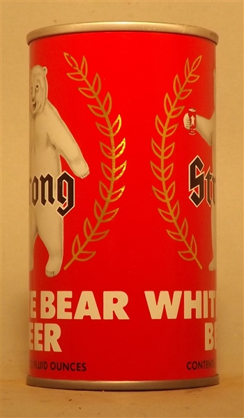 White Bear Beer Aluminum Flat Top