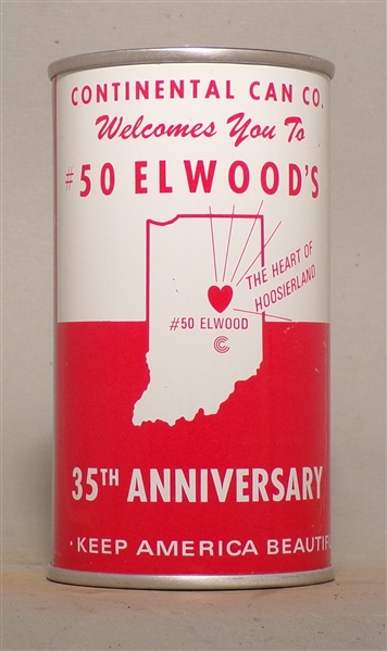 Continental Can Co. Elwood IN 35th Anniversary Bank Top