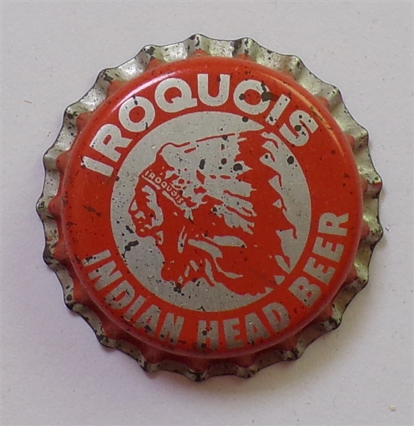Iroquois Indian Head Beer Crown
