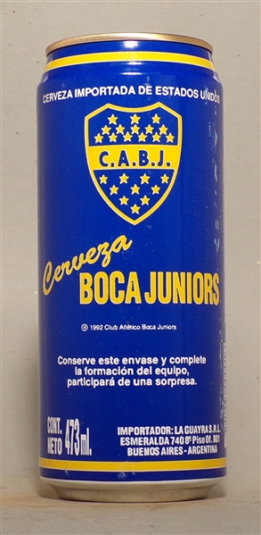 Boca Juniors #7 Sergio Daniel Martinez, Brewed by Genesee, Rochester, NY for Export to Brazil