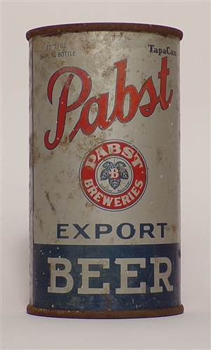 Pabst Export OI Flat Top, Milwaukee, WI