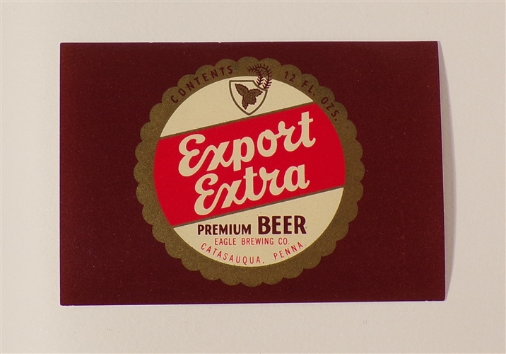 Export Extra Label, Catasaqua, PA