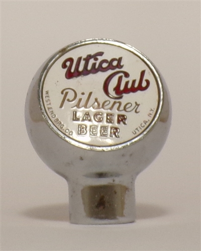 Utica Club Pilsner Lager Beer Ball Knob, Utica, NY