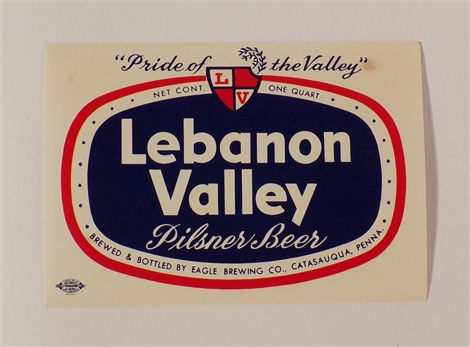 Lebanon Valley Label, Catasaqua, PA