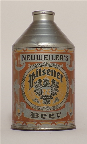 Neuweilers Pilsener Beer Crowntainer, Allentown, PA