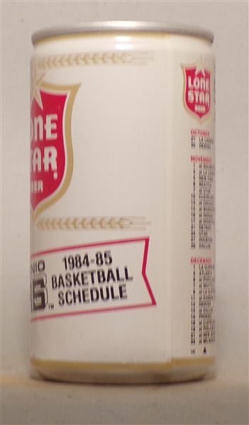 Lone Star 1984-85 San Antonio Spurs Basketball Schedule