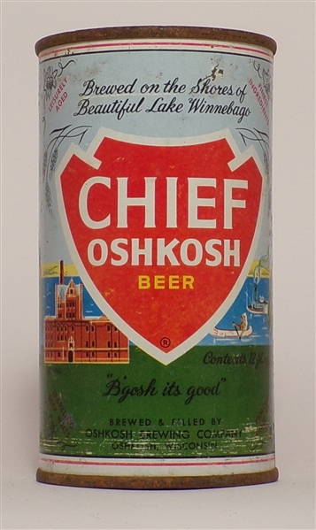 Chief Oshkosh Juice Tab, Oshkosh, WI