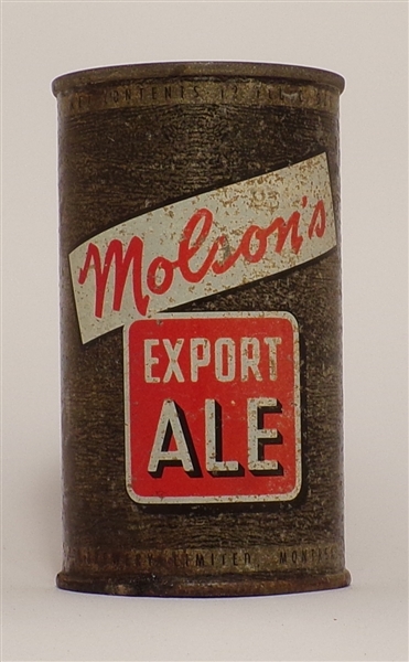 Molson's Export Ale Flat Top