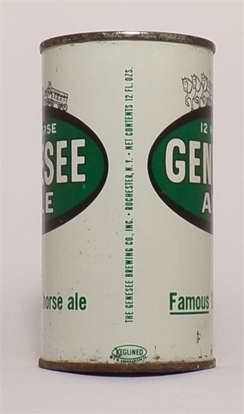 Genesee 12 Horse Ale Flat Top with Vanity Lid, Rochester, NY