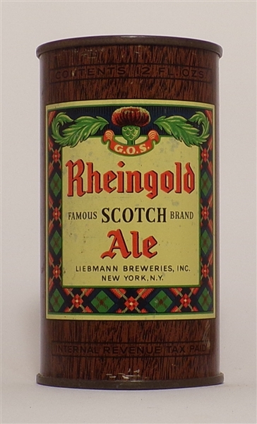 Rheingold Scotch Ale Flat Top, New York, NY