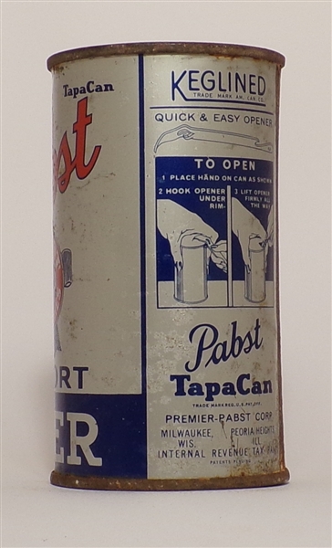 Pabst Export Beer OI Flat Top, Premier-Pabst