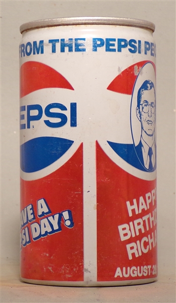 Pepsi 1978 Happy Birthday Jim and Richard