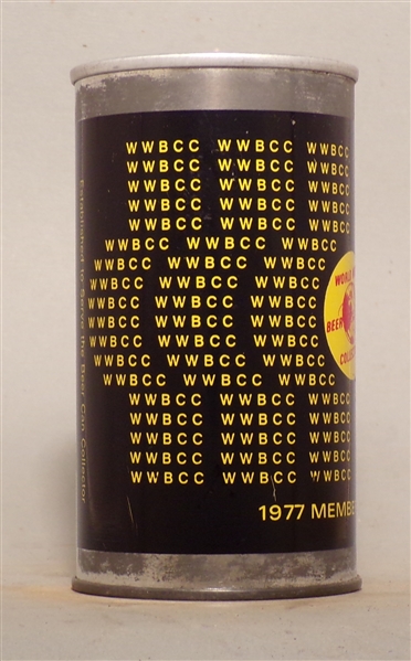 Worldwide Beer Can Collectors 1977 Membership Can