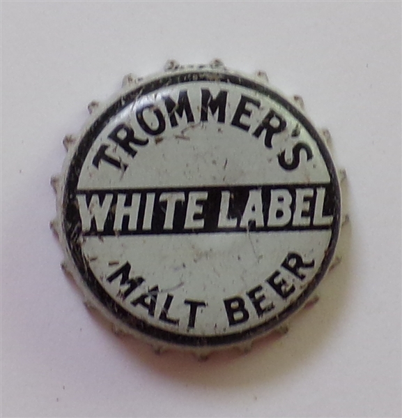 Trommer's White Label Malt Beer Crown