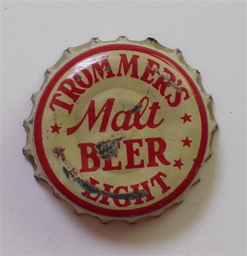 Trommers Malt Beer Crown