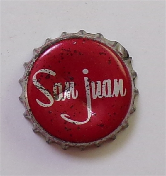  San Juan Cork-Backed Beer Crown