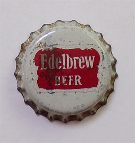  Edelbrew (White) Cork-Backed Beer Crown