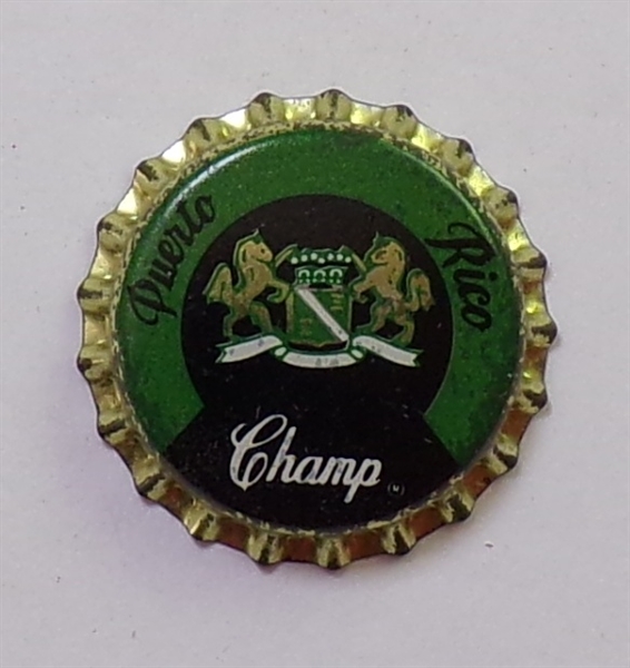  Champale Puerto Rico Plastic-Backed Beer Crown
