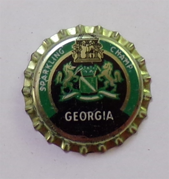  Champale Georgia Plastic-Backed Beer Crown