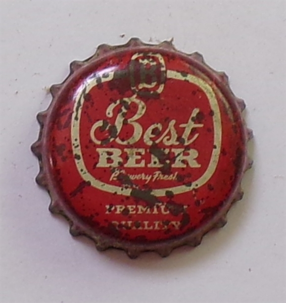  Best (Red) Cork-Backed Beer Crown