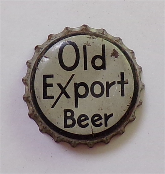  Old Export Beer (Gray) Cork-Backed Beer Crown