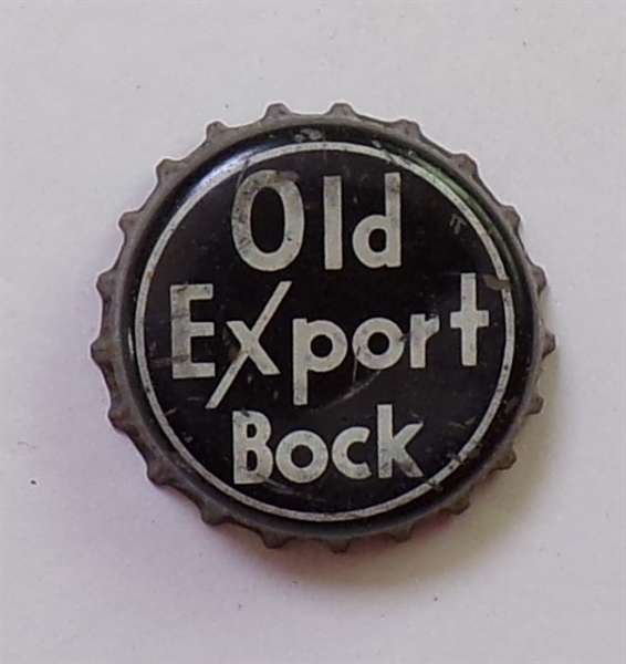  Old Export Bock (Black) Cork-Backed Beer Crown
