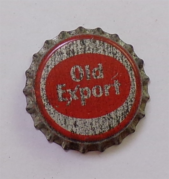 Old Export (Red) Cork-Backed Beer Crown