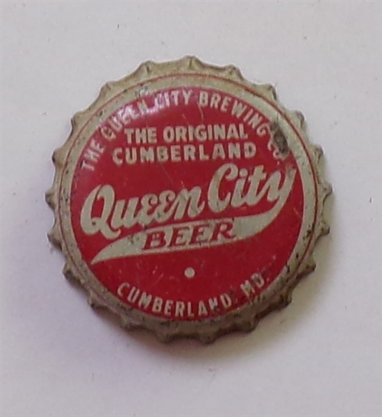  Queen City Cork-Backed Beer Crown