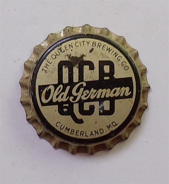  QCB Old German Cork-Backed Beer Crown