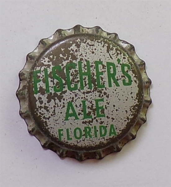 Fischer's Ale Florida Cork-Backed Beer Crown