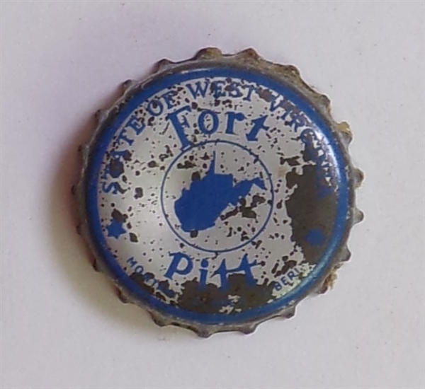  Fort Pitt #1 Cork-Backed Beer Crown