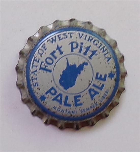  Fort Pitt #2 Cork-Backed Beer Crown