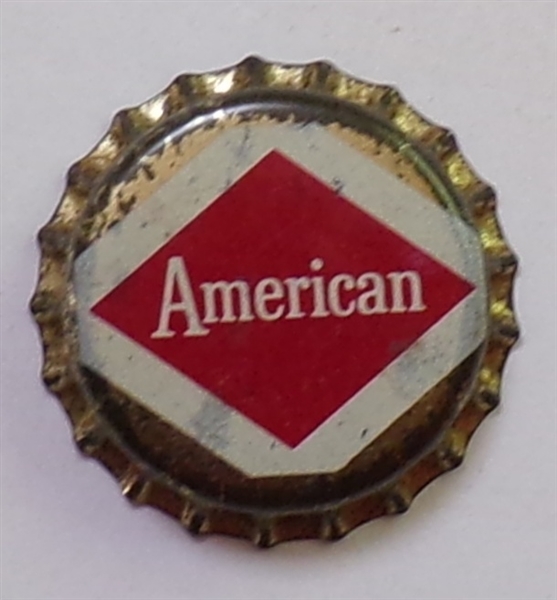  American Metallic Gold Cork-Backed Beer Crown