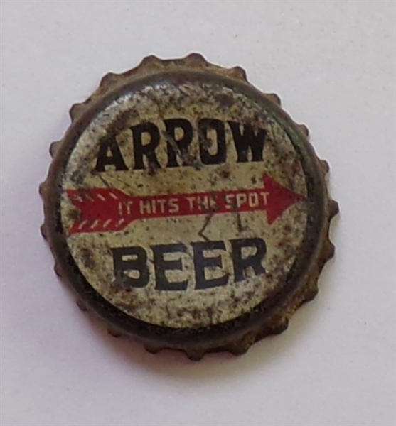  Arrow Beer Cork-Backed Beer Crown