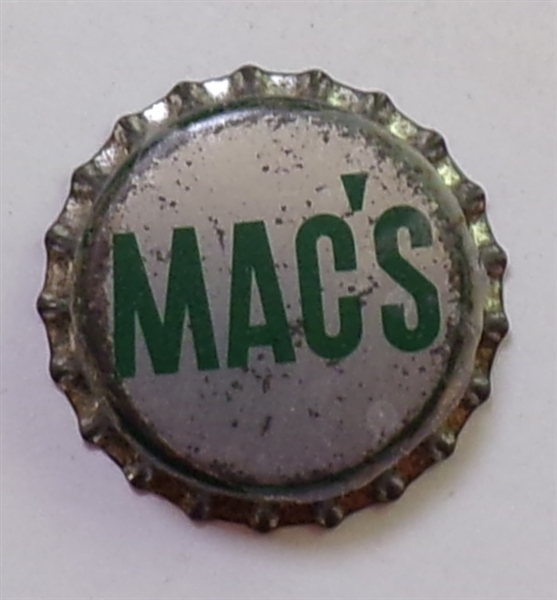  Mac's Cork-Backed Beer Crown