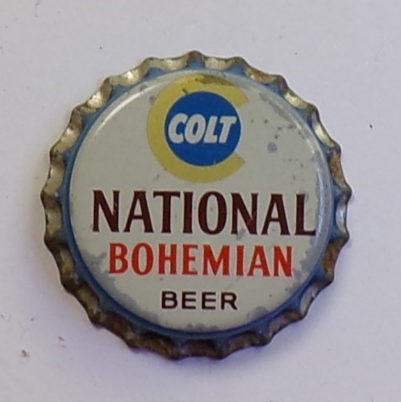  Colt National Bohemian Cork-Backed Beer Crown