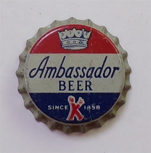 Ambassador Beer Cork-Backed Crown