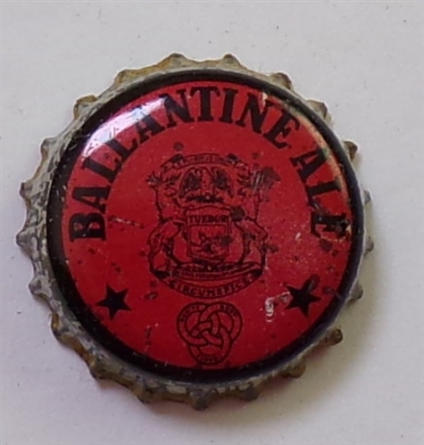 Ballantine Ale (Red #2) Cork-Backed Crown