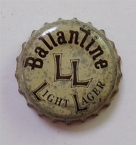 Ballantine Light Lager Cork-Backed Crown