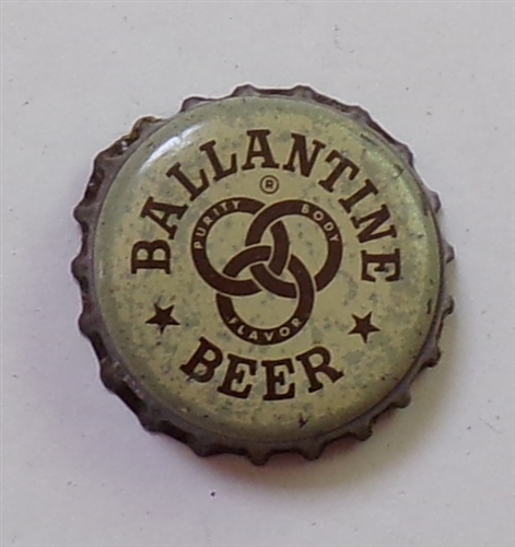 Ballantine Beer Cork-Backed Crown