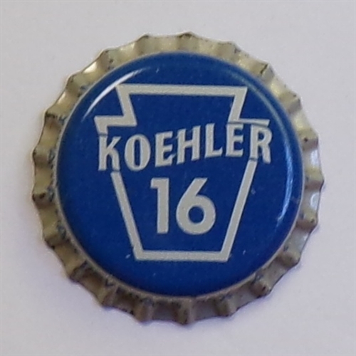 Koehler 16 Keystone Cork-Backed Crown #12, Erie, PA