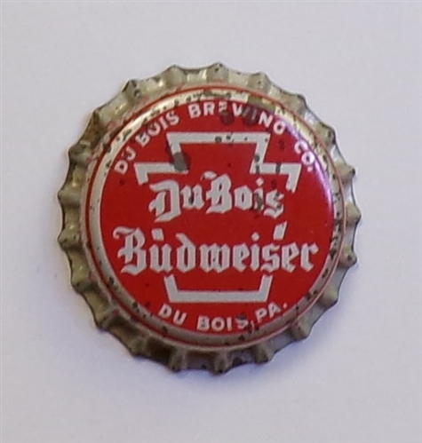 DuBois Budweiser Cork-Backed Crown, DuBois, PA