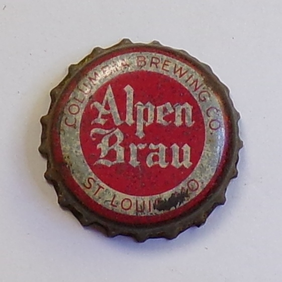 Alpen Brau Cork-Backed Crown #4, St. Louis, MO