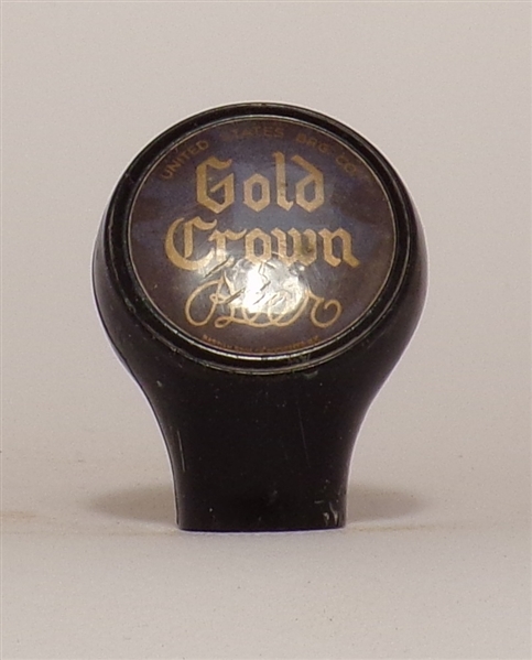 Gold Crown Ball Knob