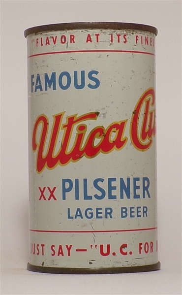 Utica Club Pilsener Flat Top, Utica, NY