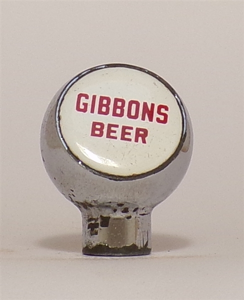 Gibbons Beer Ball Knob #1