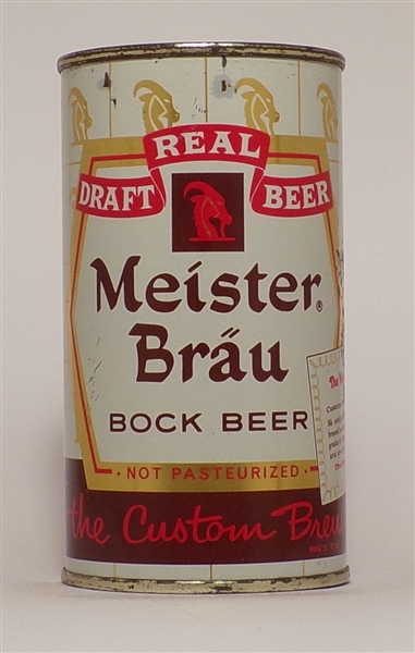 Meister Brau Bock Flat Top, Chicago, IL
