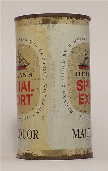 Heileman's Special Export Flat Top