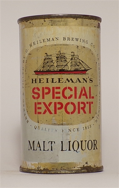 Heileman's Special Export Flat Top