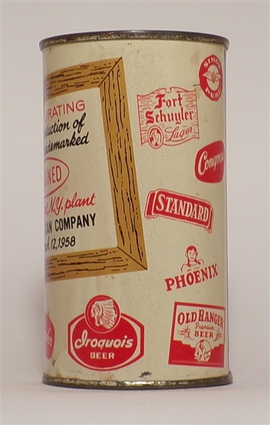 American Can Company Flat Top, Fairport NY Plant, 1958